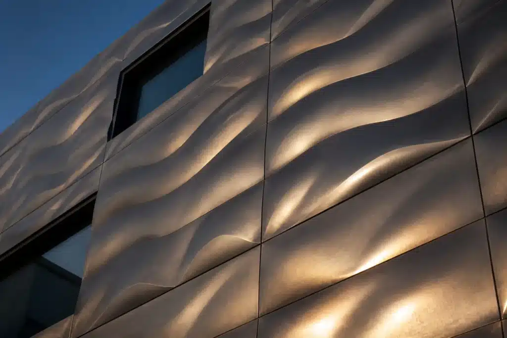 Lastre con rilievi fisici che catturano la luce variabile