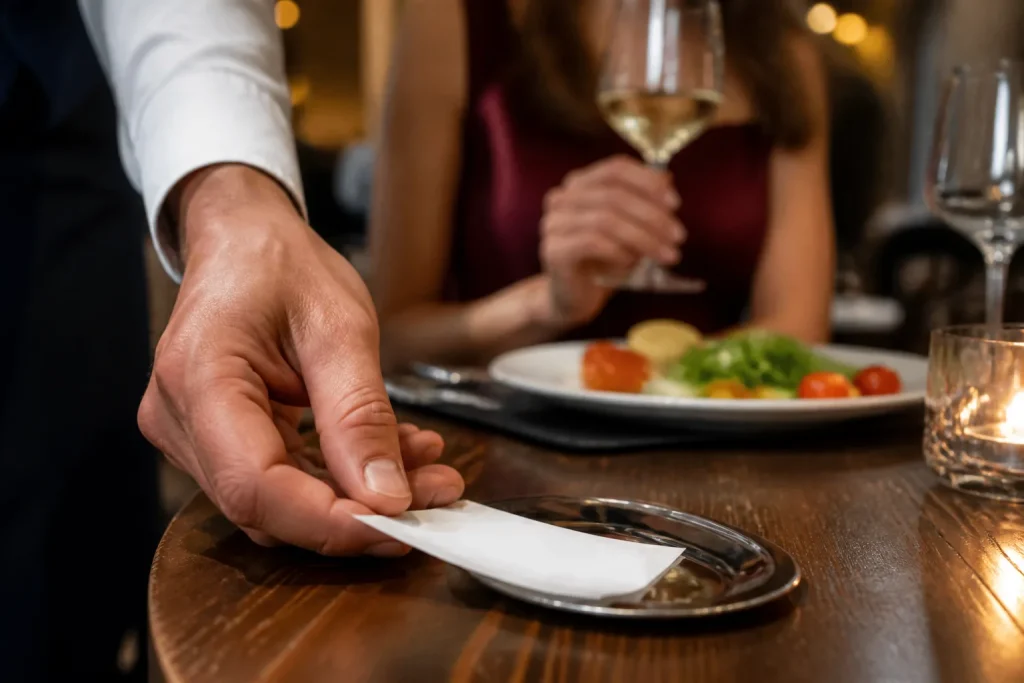 Ticket sconto tavolo ristorante menu bar prezzi alti